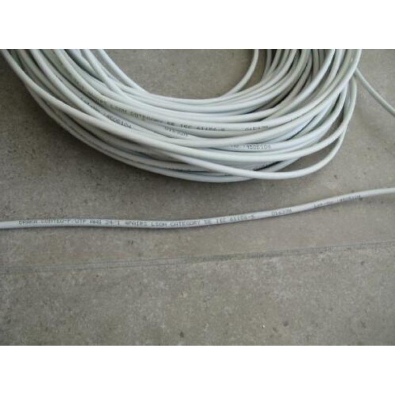 NIEUW! Draka Comteq F-UPT-AWG 24-1 4 pairs kabel - 45 mtr!!
