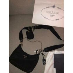 Prada sold out hobo bag