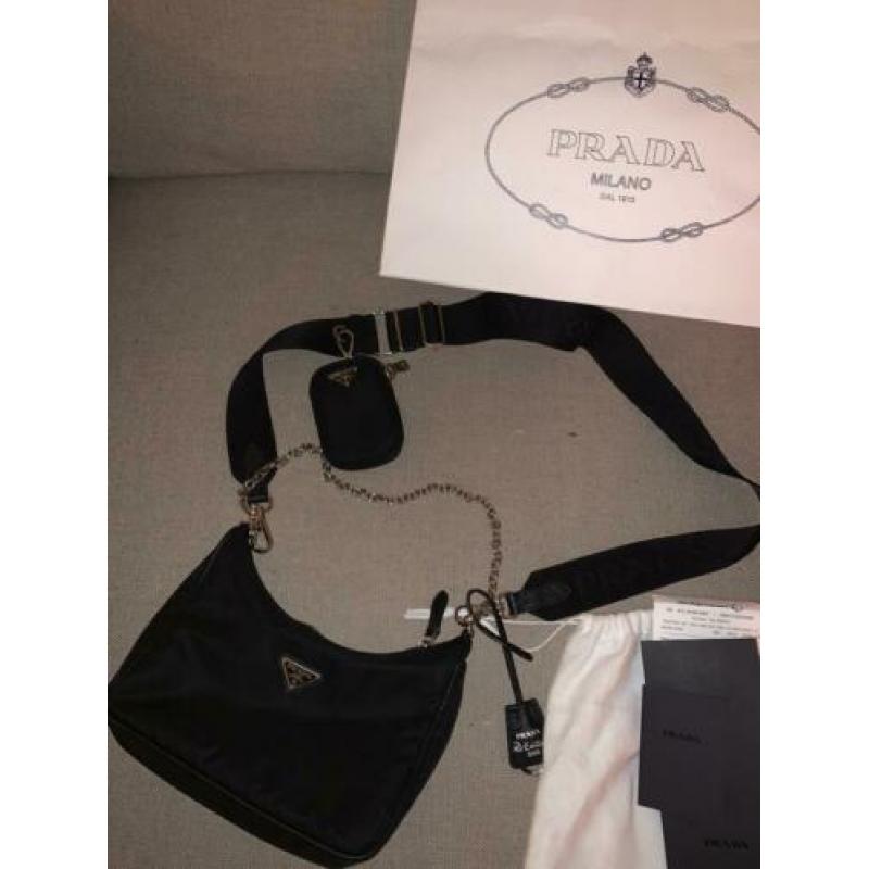 Prada sold out hobo bag