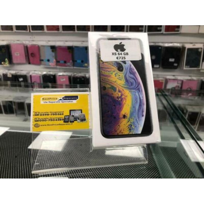 Actie !! IPhone XS 64GB Silver Nieuwe Geseald Marge €725