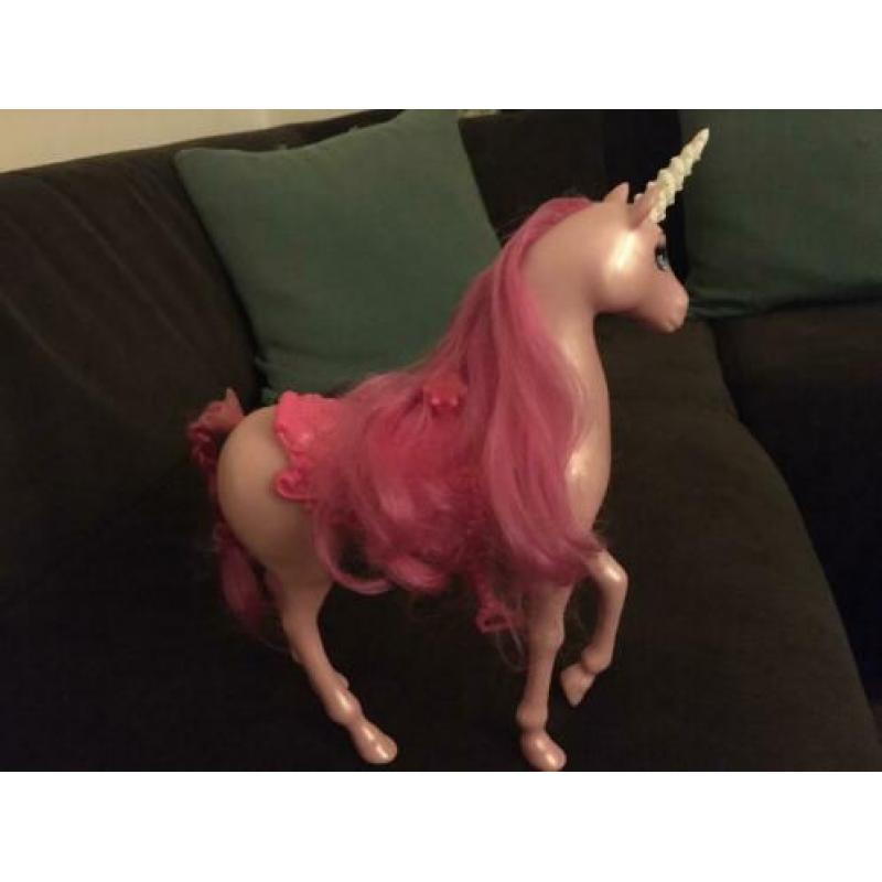 Mooi roze Barbie eenhoorn