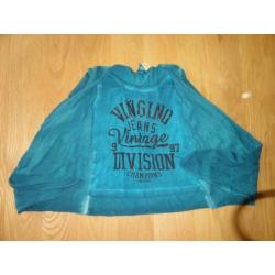 Nieuw meisje vingino T shirt met vast gilet maat 92 nieuw