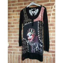fantastisch mooi orgineel desigual tuniek maat S / M