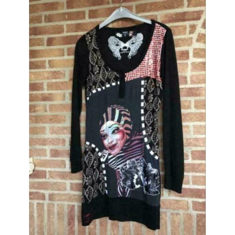 fantastisch mooi orgineel desigual tuniek maat S / M