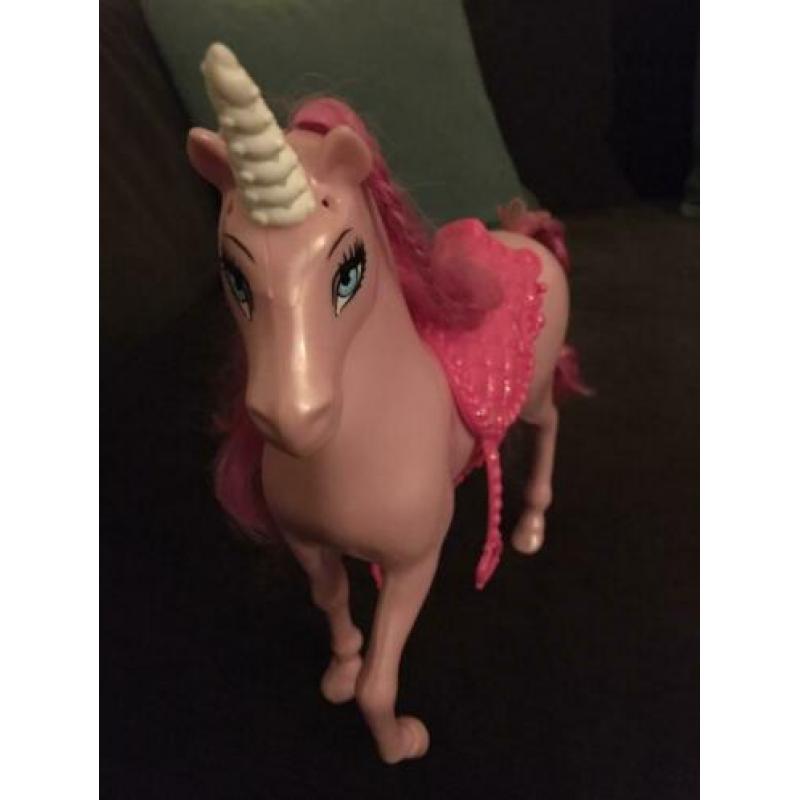 Mooi roze Barbie eenhoorn