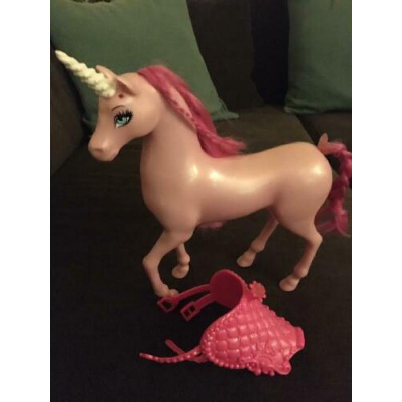 Mooi roze Barbie eenhoorn