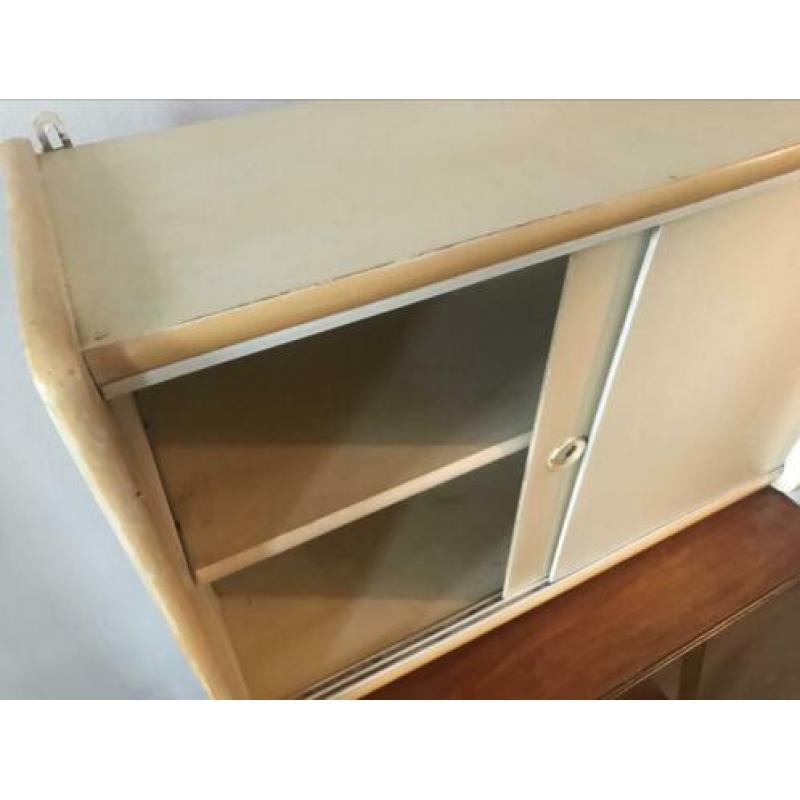 Vintage keukenkastje keukenkast hangkast retro goede staat