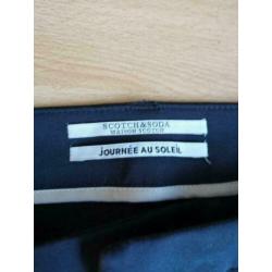 Scotch & Soda mooie zwarte 7/8 pantalon mt M ZGAN