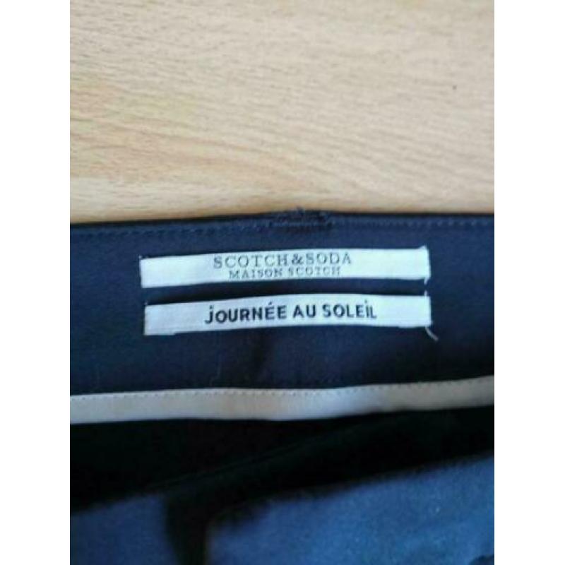 Scotch & Soda mooie zwarte 7/8 pantalon mt M ZGAN