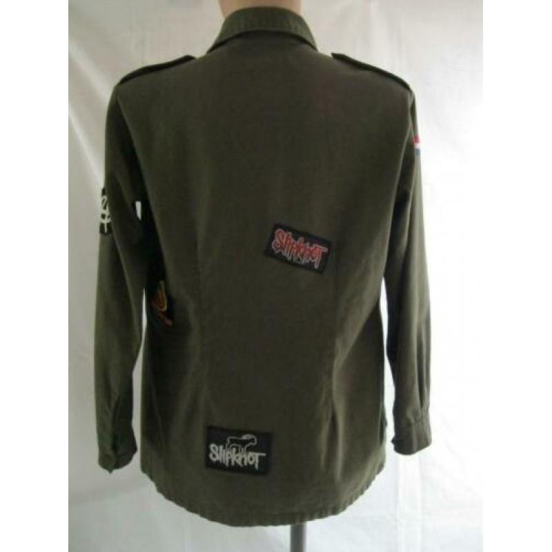 maat S (108) militaire KL jas, legergroen