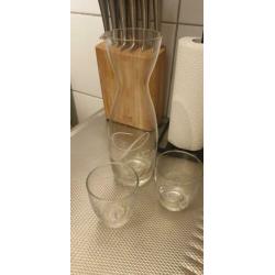 Riviera maison waterkan en 2 glazen