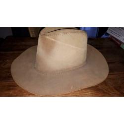Ruwlederen Head 'n Home western hoed