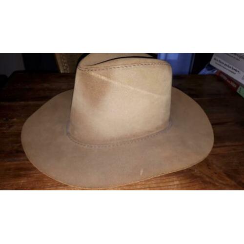 Ruwlederen Head 'n Home western hoed