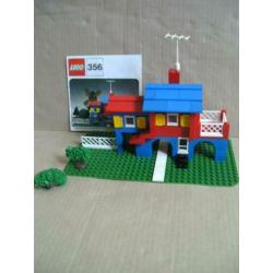 Lego set 356 Zwitserse villa, met bouwbeschrijving
