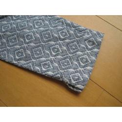 Mooie sportieve 7/8 blauw-witte broek MAC ASHLEY 42 snazzeys