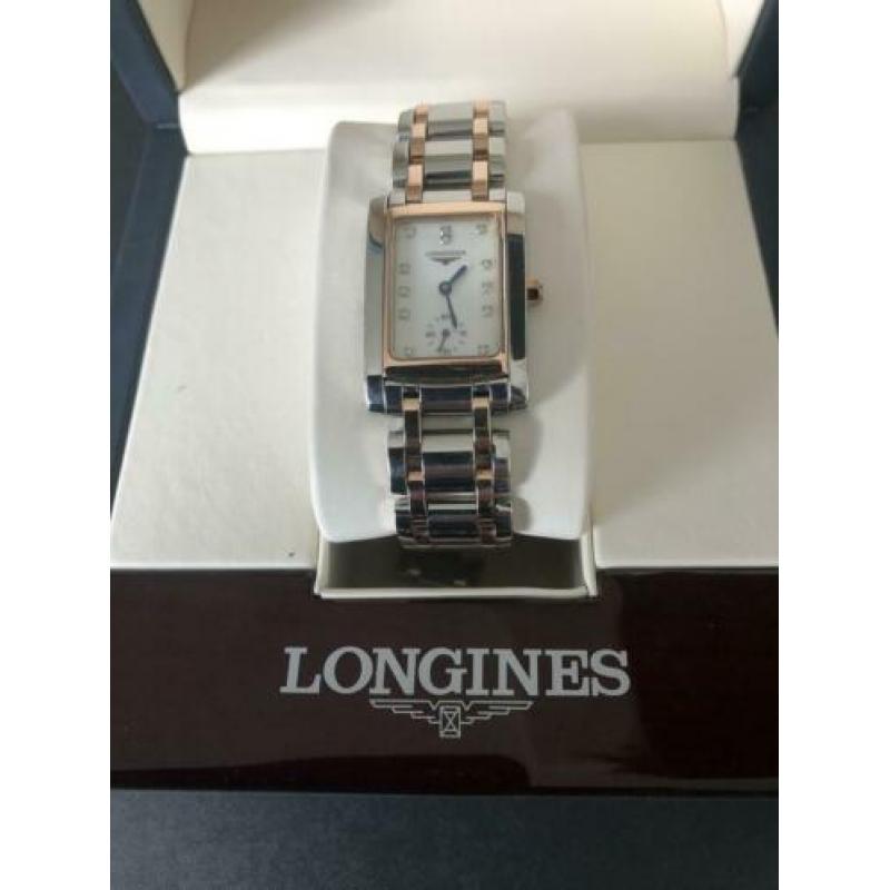 Longines dolce vita rosé goud