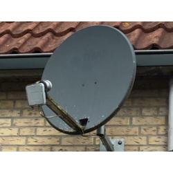 Canal digitaal schotelantenne dubbele kop compleet