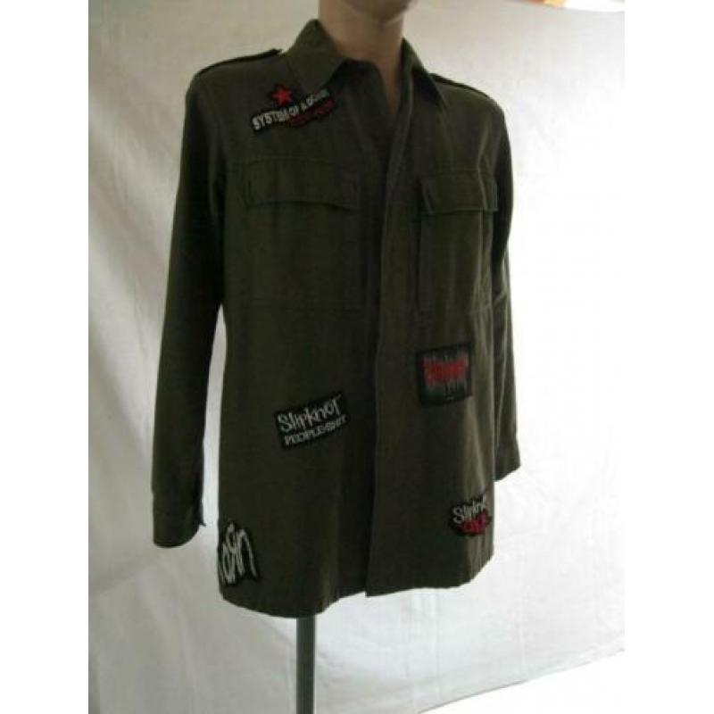 maat S (108) militaire KL jas, legergroen