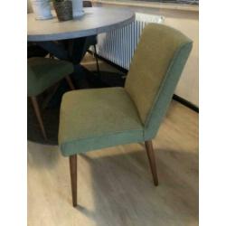 Groene eetkamerstoelen