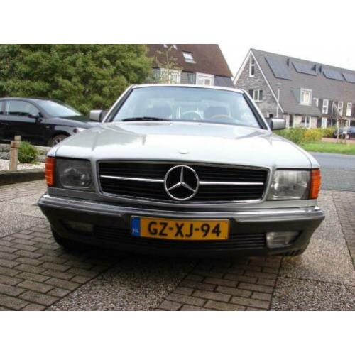 luxe klasieke mercedes 500 sec automaat 1982