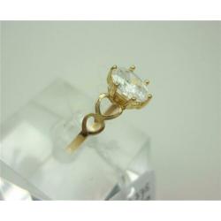 Ring goud met zirkonia / Z6259