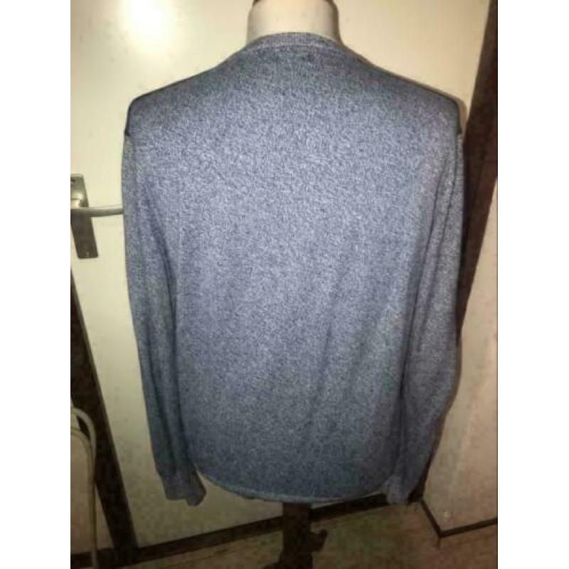 Mooie heren trui maat xl blauw maat xlarge leuk sweater
