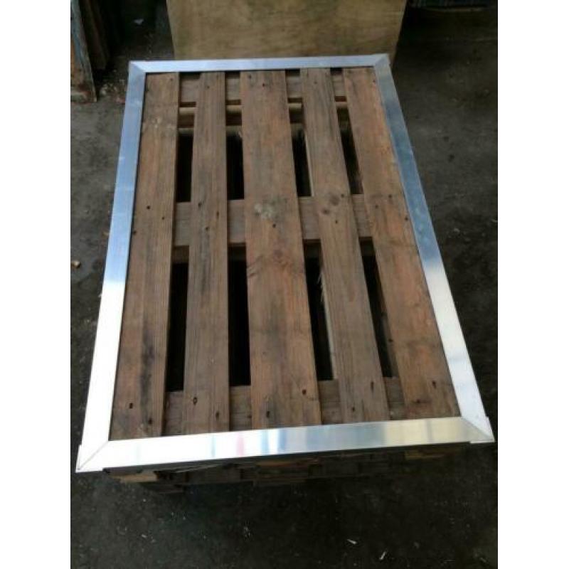 Aluminium pallet frame (3 stuks)
