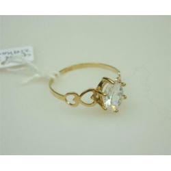 Ring goud met zirkonia / Z6259