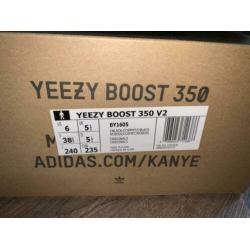 Yeezy boost 350 black zwart 38 2/3