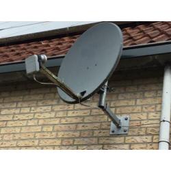 Canal digitaal schotelantenne dubbele kop compleet