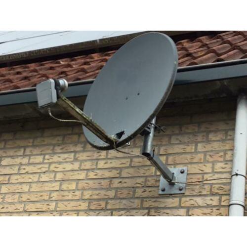 Canal digitaal schotelantenne dubbele kop compleet