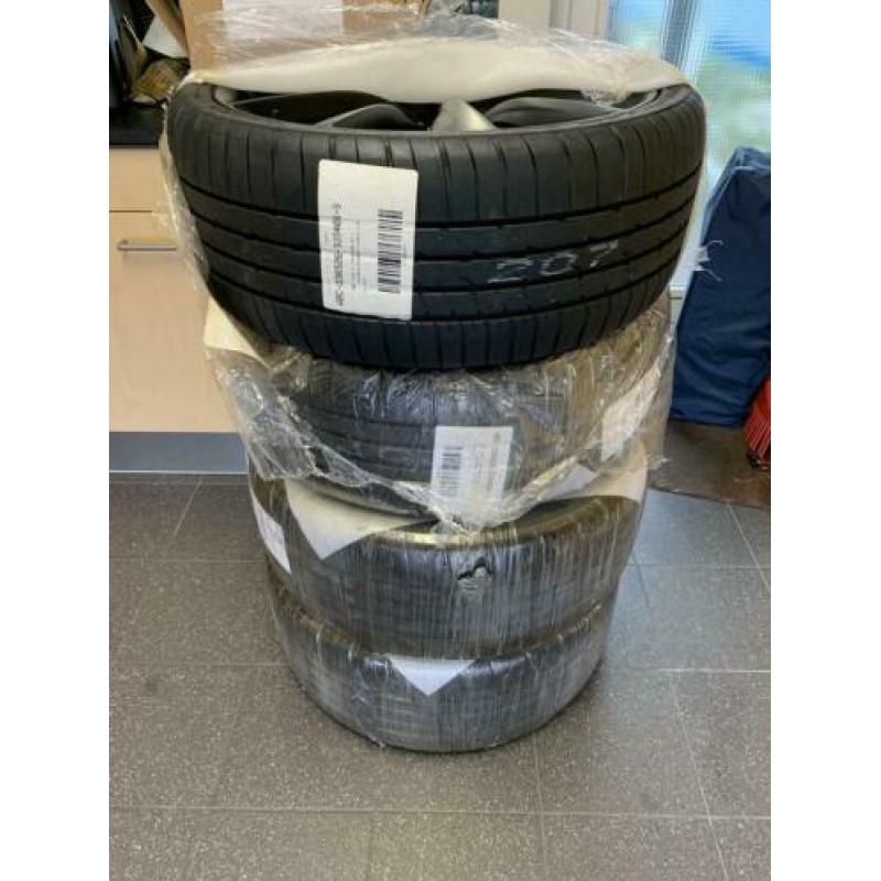 22 inch nieuwe Orig Tesla Model X Onyx Velgen/banden breedse