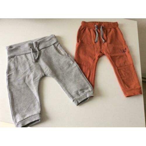 Tumble’n dry jogging broekjes mt.62 en 68
