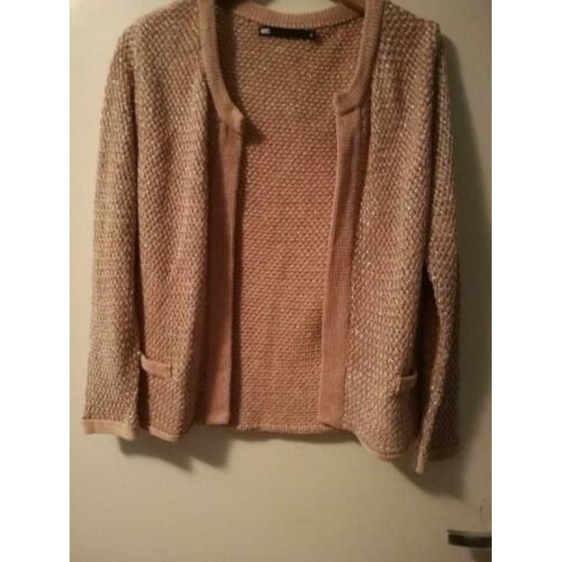 Dames vest Zalm/Roze Maat Small