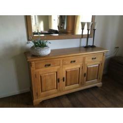 Dressoir blank eiken kleur antiek