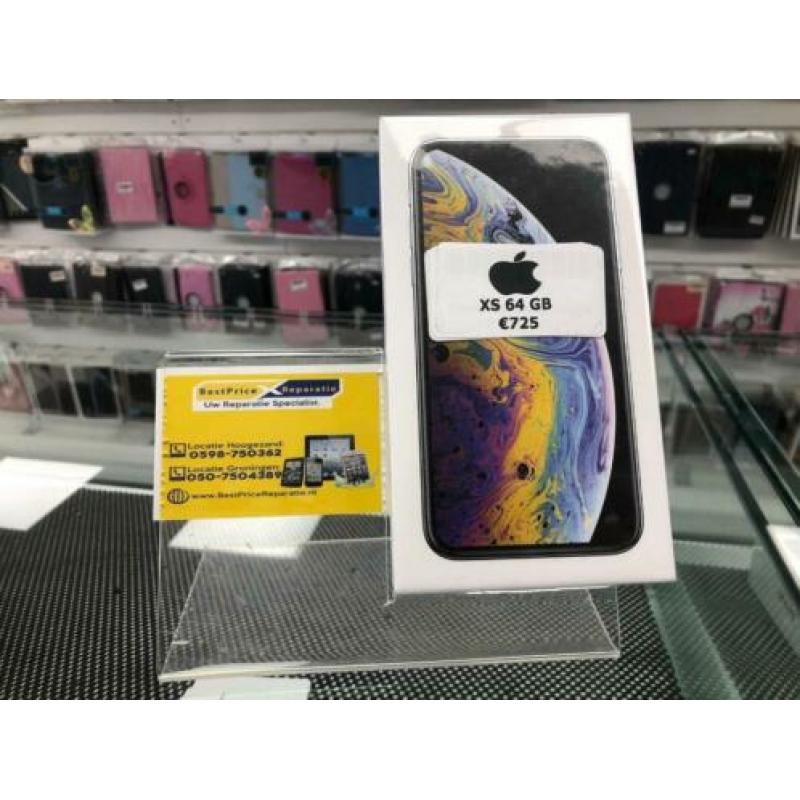 Actie !! IPhone XS 64GB Silver Nieuwe Geseald Marge €725