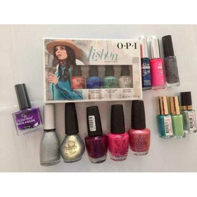 Nieuw leuke set van OPI en L’Oréal nagellak €20