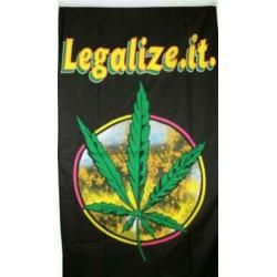 vlag Legalize.it - Rasta en Bob Marley