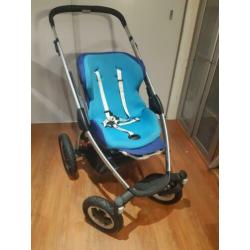 Complete kinderwagenset Maxi-Cosi Mura blauw