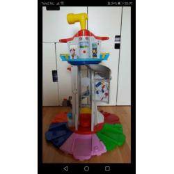 Paw patrol uitkijktoren XL zie omschrijving set speelgoed