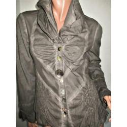 ELISA CAVALETTI ! Grijze blouse mt 36.