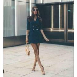 Zara blazerjurk nieuw Zara blazer jurk blauw maat xs nieuw