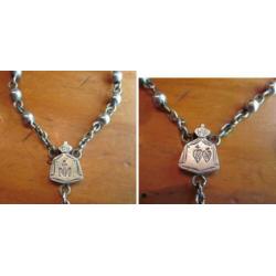 rozenkrans + etui rosary paternoster gebedssnoer rozekrans &