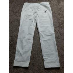 Witte chino broek maat W38/L32