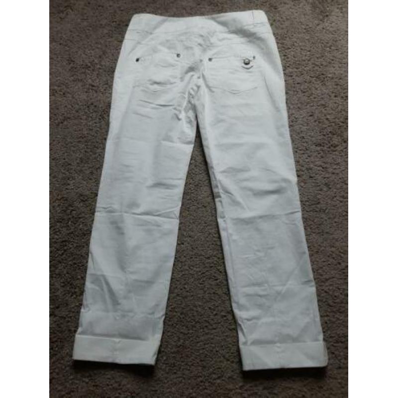 Witte chino broek maat W38/L32