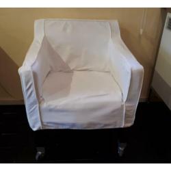 Jan des Bouvrie kubus stoel/ semi fauteuil op wielen