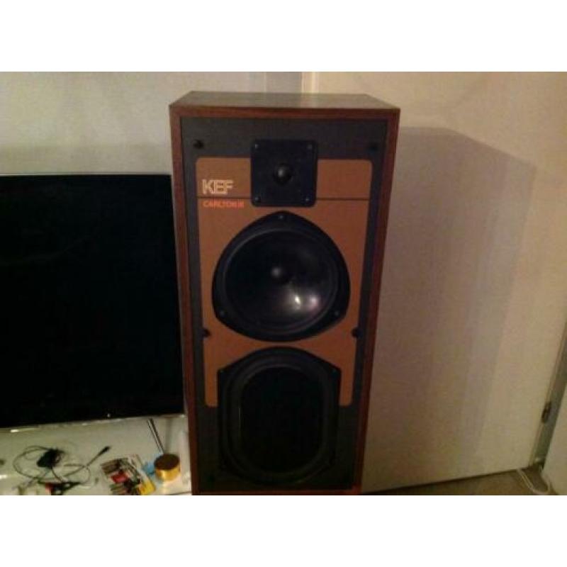 KEF CARLTON II SPEAKERS 3 driver loudspeaker system