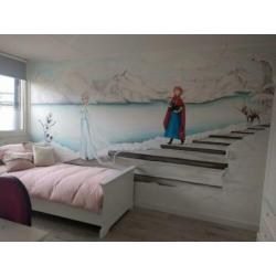 Artpainter muurschildering voor babykamer en kinderkamer