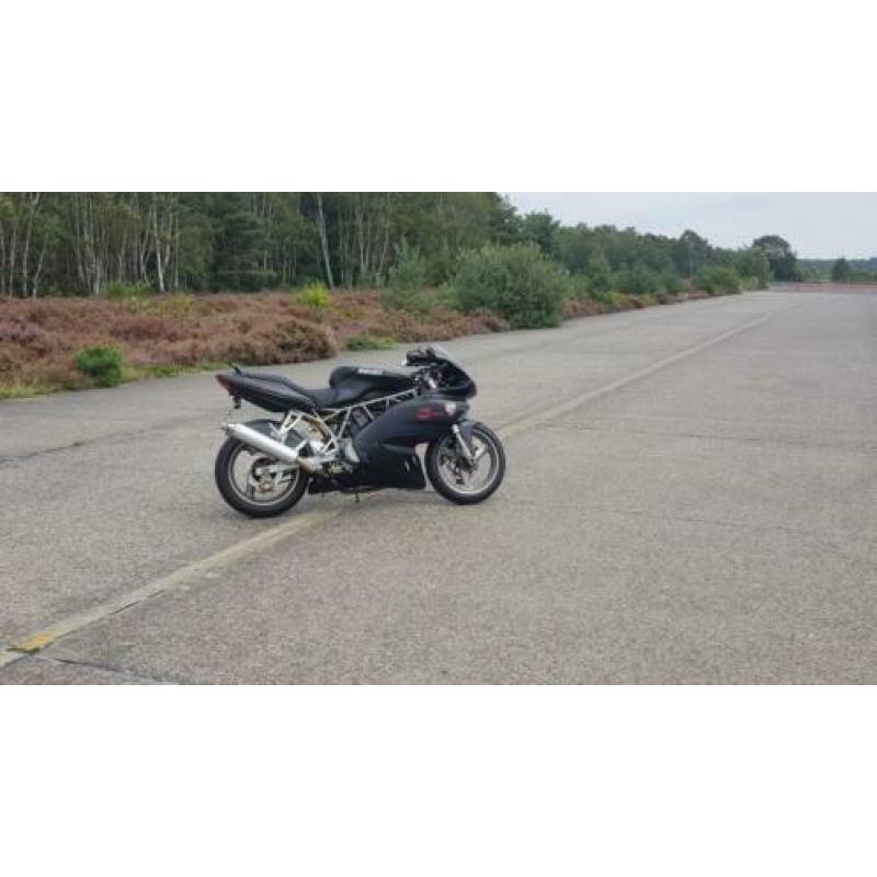Mooie en goed onderhouden Ducati 750 SS, op kenteken A2!