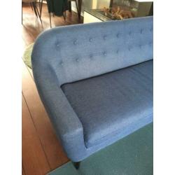 Made Ritchie 3-zitsbank, marineblauw